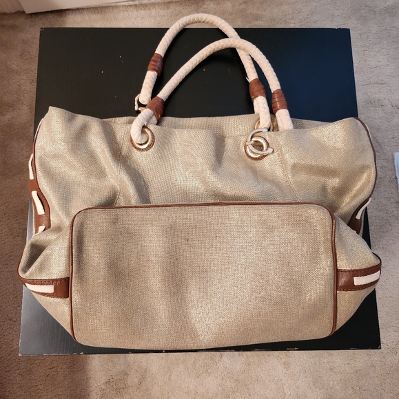 ××HP!!×× Michael Kors Nautical Gold Tote - Picture 7 of 16